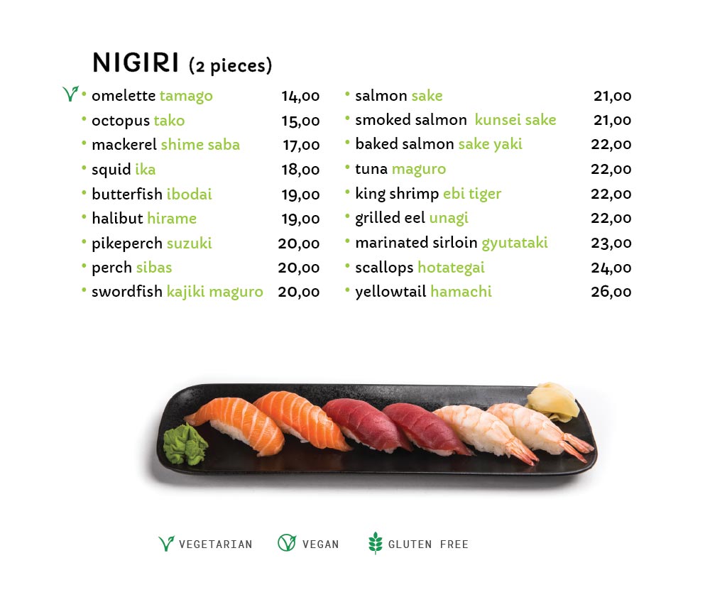 Nigiri - Miyako Sushi Japanese Restaurant Krakow