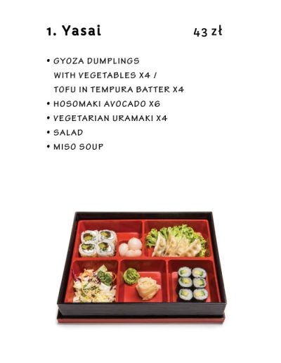 Lunch Menu - Miyako Sushi Japanese Restaurant Krakow