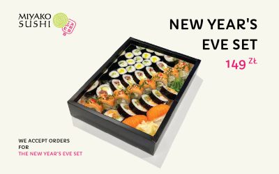 SUSHI SETS FOR NEW YEAR’S EVE IN KRAKOW