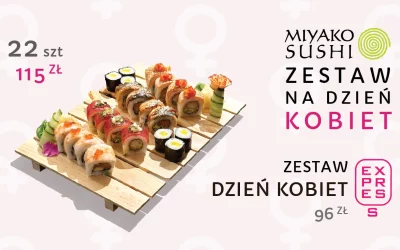 Zestaw Sushi na Dzień Kobiet, Kraków
